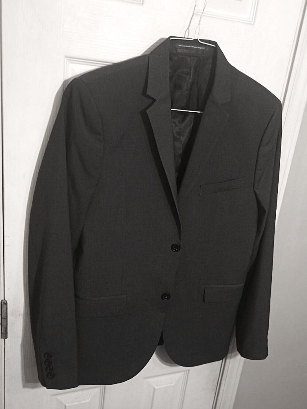 H&M Slim Fit Men Gray Blazer Only  40R